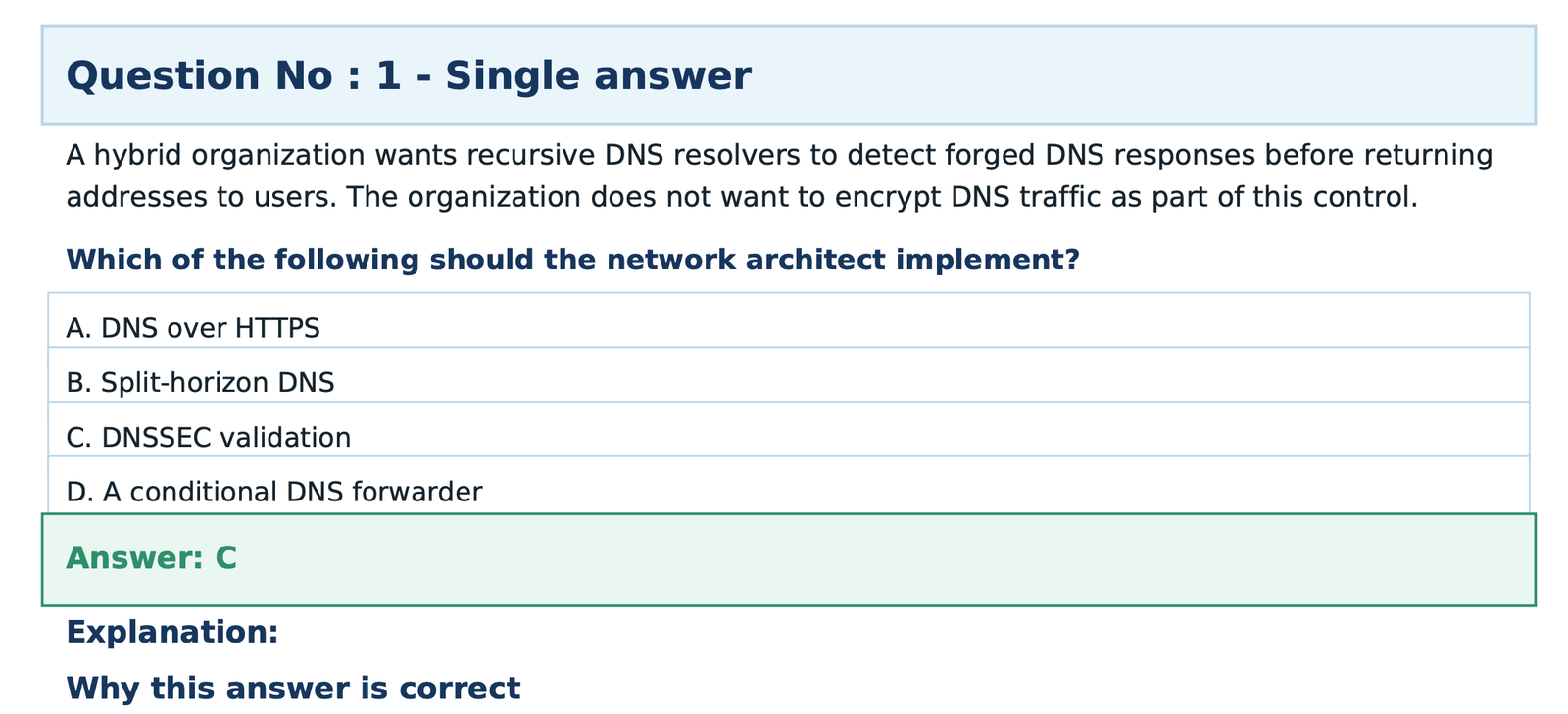 CloudNetX CNX-001 Practice Test