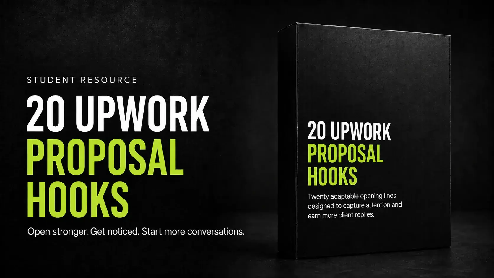 20 Upwork Proposal Hooks